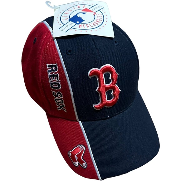 Boston Red Sox Hat MLB Twins Enterprise Rare Style Adjustable Baseball Cap NWT - Picture 12 of 16